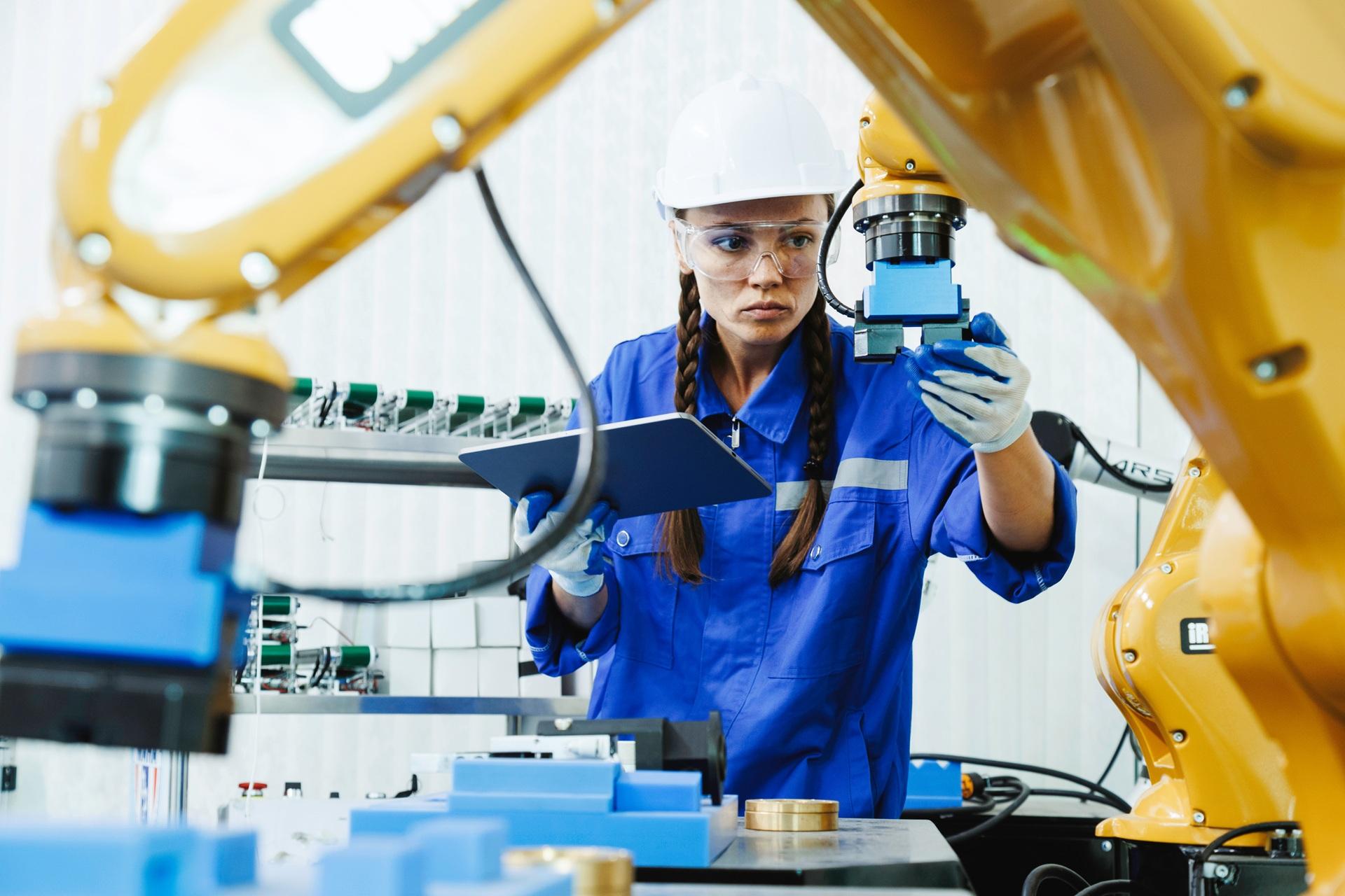 Roboterprüfung in der Produktion | selbstbegrenzendes Heizband